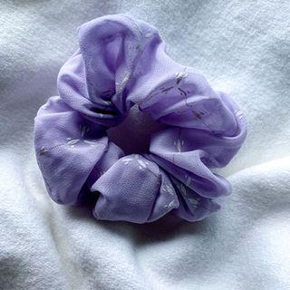 Cute Purple Scrunchie