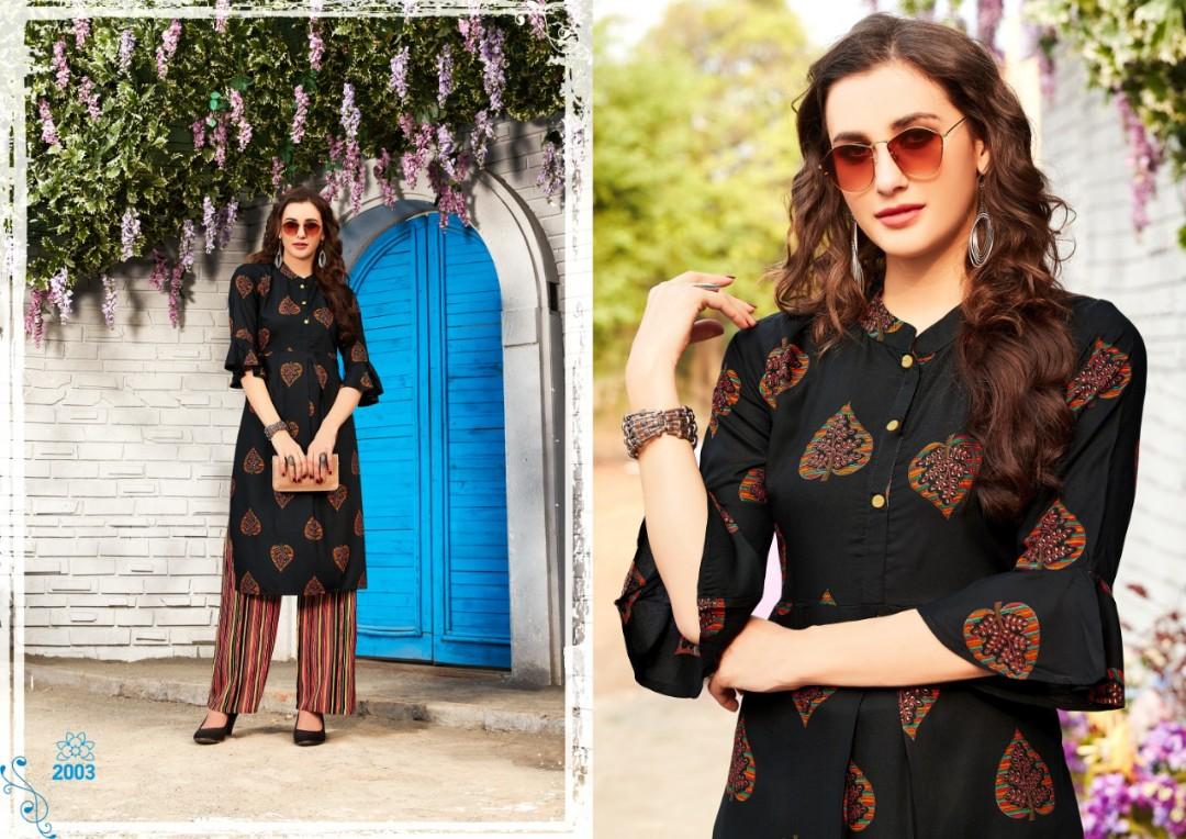 Girls kurti plazo outlet