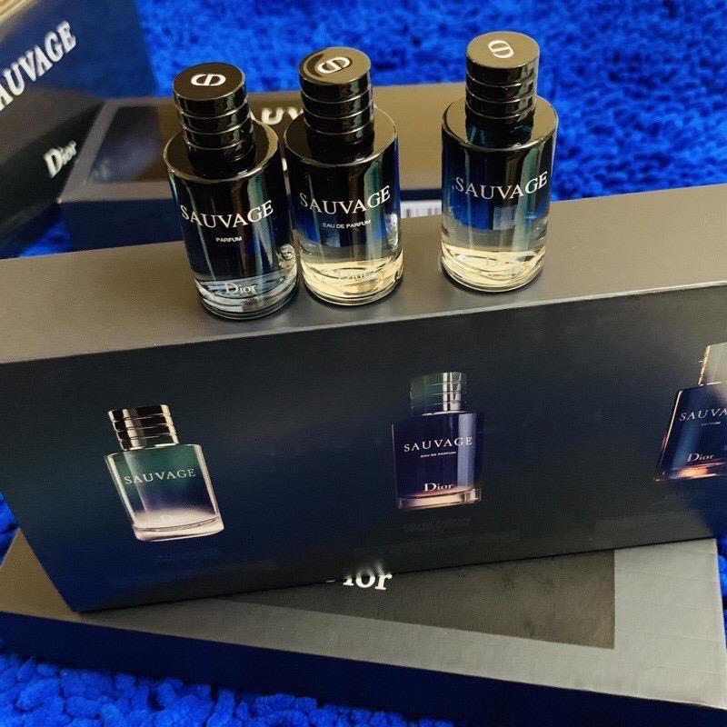Dior Sauvage Miniature Perfume Set Health Beauty Perfumes Nail Care Others On Carousell