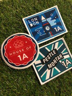 England/ Pestle&Mortar Fashion Badge