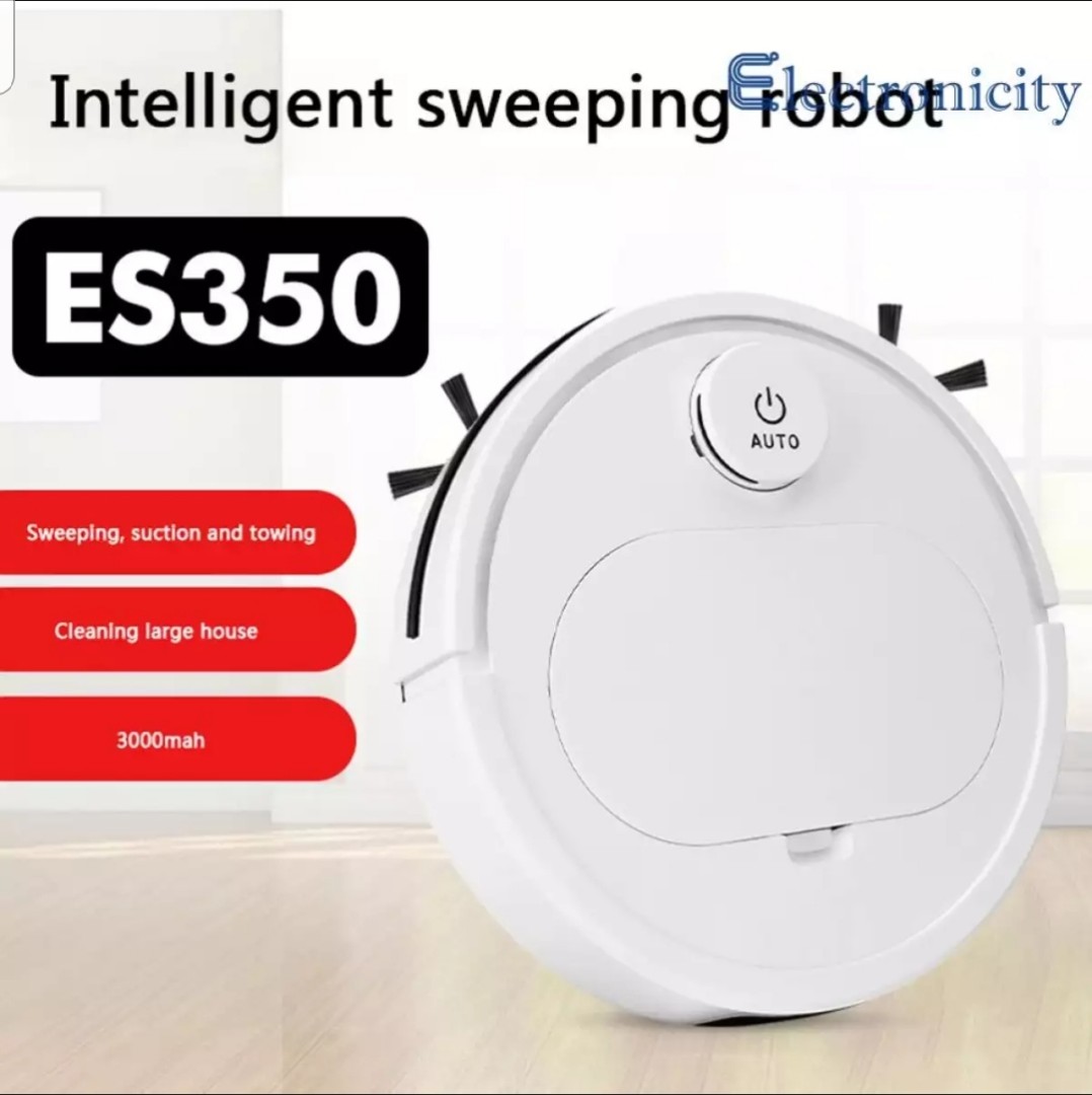 ES350 Smart Robot Vacuum Cleaner 3 in 1, Electronics, Others on Carousell