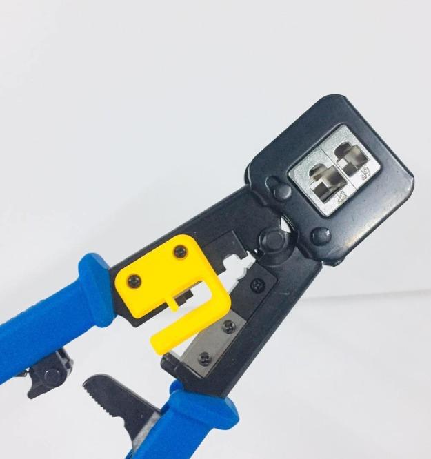 EZ Rj45 Crimping tool Passthrough HIGH END (Category: Networking) located in Manila. Submitted by sdfsolutions (Listing ID 1039751826, Image 2). Description: > Passthrough Rj45 connectors > Shielded > Crimping tool > have free 10pcs rj45 passthrough Product details of RJ45 Passthrough Crimping Crimper Tool ez-rj45 for tagusan passthru rj45 RJ11 6P 8P connector The new Crimp Tool is designed for the professional installer providing a ratcheted, hi