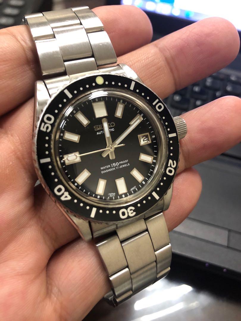 For Sale: Seiko '62MAS' Mod, Men's Fashion, Watches & Accessories, Watches  on Carousell