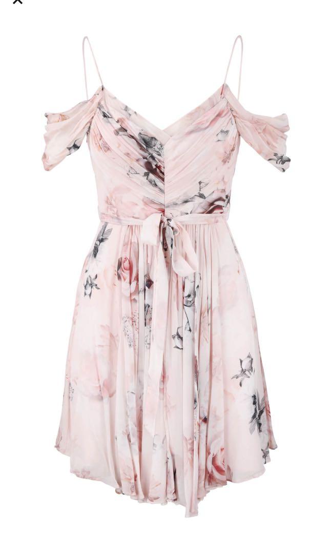 Forever New Pleated Off Shoulder Chiffon Dress Women S Fashion Clothes Dresses Skirts On Carousell View our new in edit to refresh your wardrobe with timeless wardrobe staples & trending styles. forever new pleated off shoulder chiffon dress