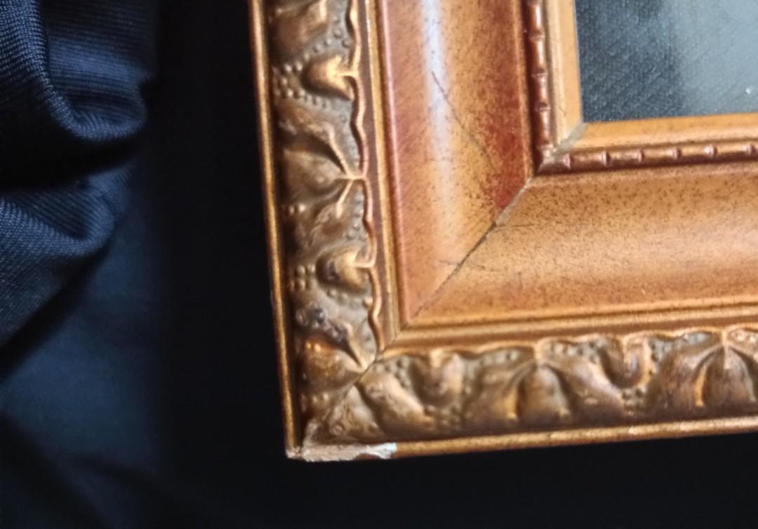 Framed horse needlework (Category: Frames & Pictures) located in Manila. Submitted by pearlanddean (Listing ID 1039709433, Image 2). Description: 12.5 by 17 inches Wood frame with glass Has a little scratch/chip at the bottom left. See 2nd pic Buyer to shoulder sf Location QC.