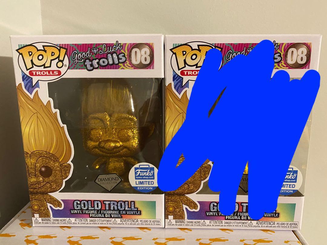 funko gold troll