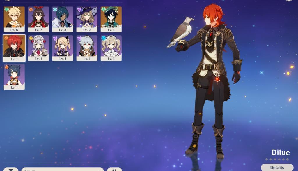Genshin Impact 4x5 God Starter Ar7 2xdiluc 2xventi Fischl Xiangling Razor Barbara Dont Have To Summon Anymore Toys Games Video Gaming In Game Products On Carousell