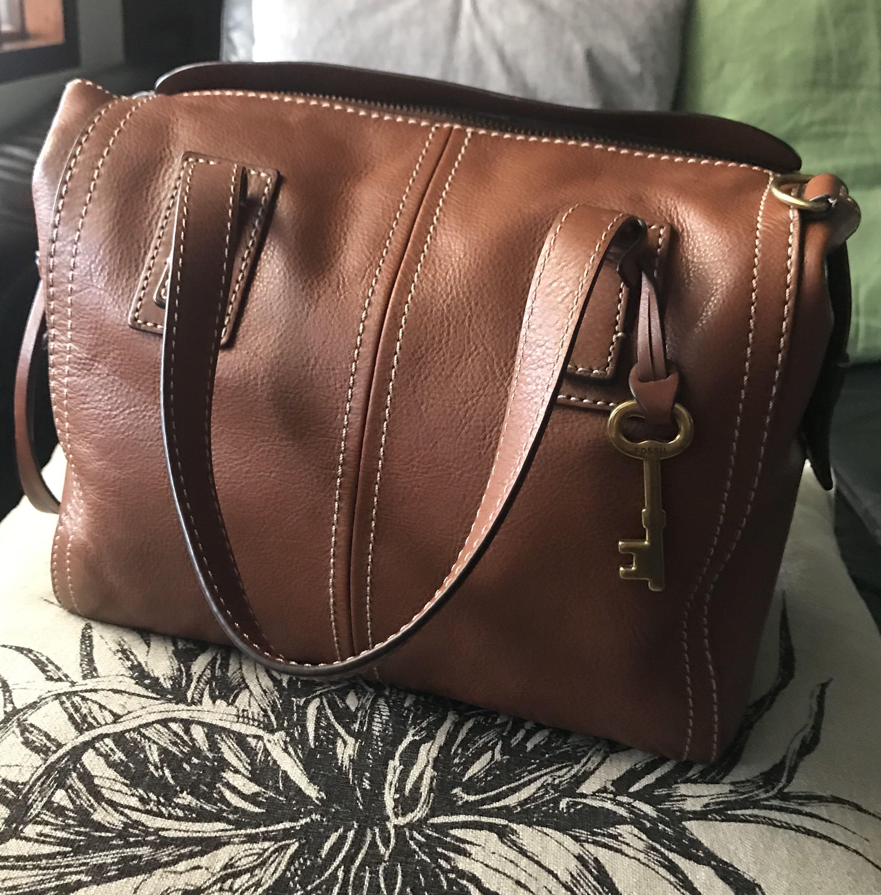 Fossil cheap emma satchel
