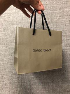 Giorgio Armani Small Paper Bag
