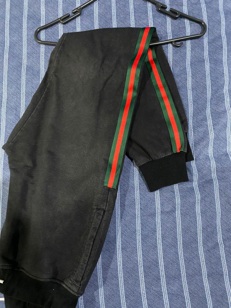 Gucci inspired pants ( red/ green 