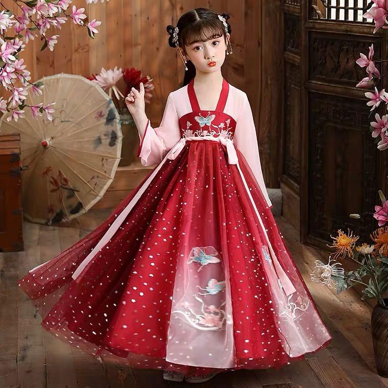 Hanfu Chinese traditional costume Girl s dress