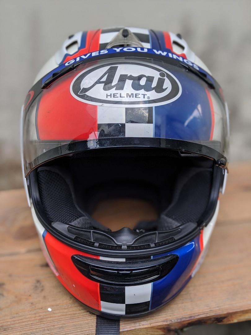 Helmet Arai Fullface RX7 RR5 Leon Haslam shoei hjc agv sharl nolan