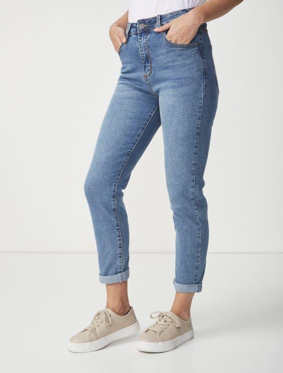 High Rise 90s Stretch Jeans Cotton On