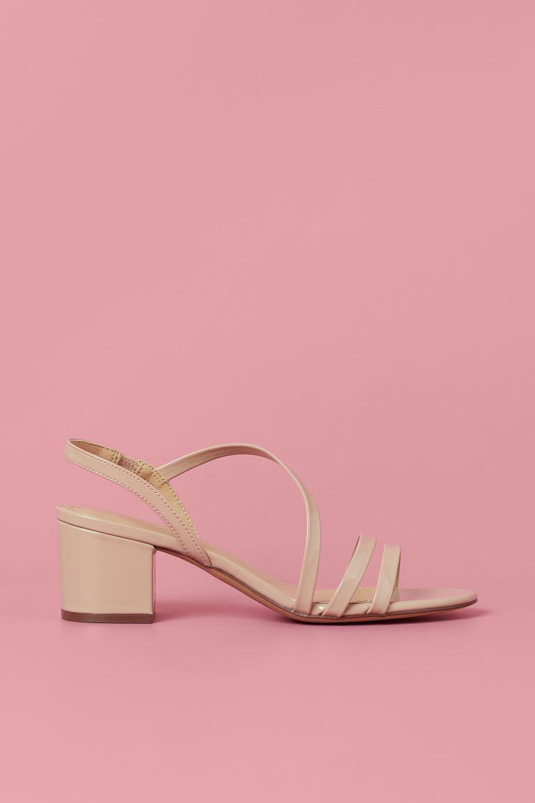 H&m nude sandals discount