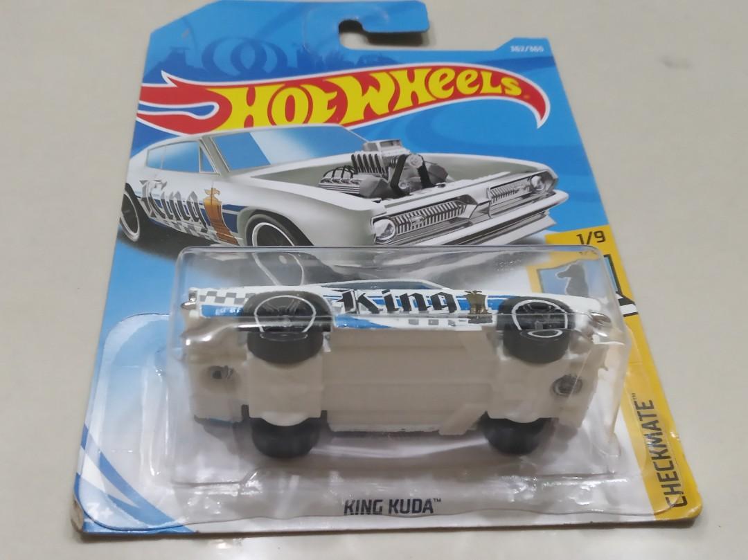 Hot wheels king kuda top white