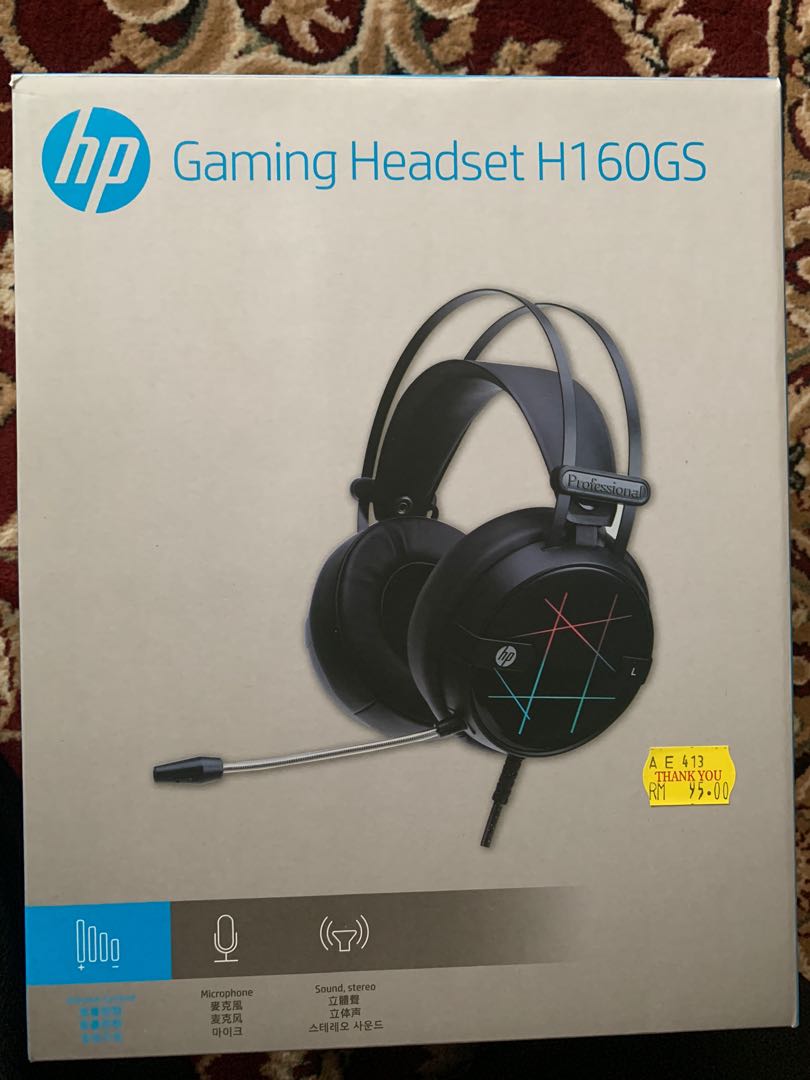 Hp gaming headset sale h160gs