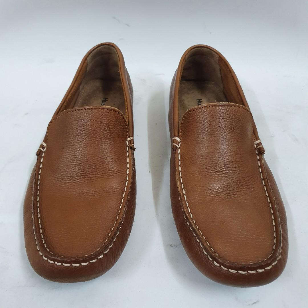 Hush Puppies Leather Driving Moccasins 