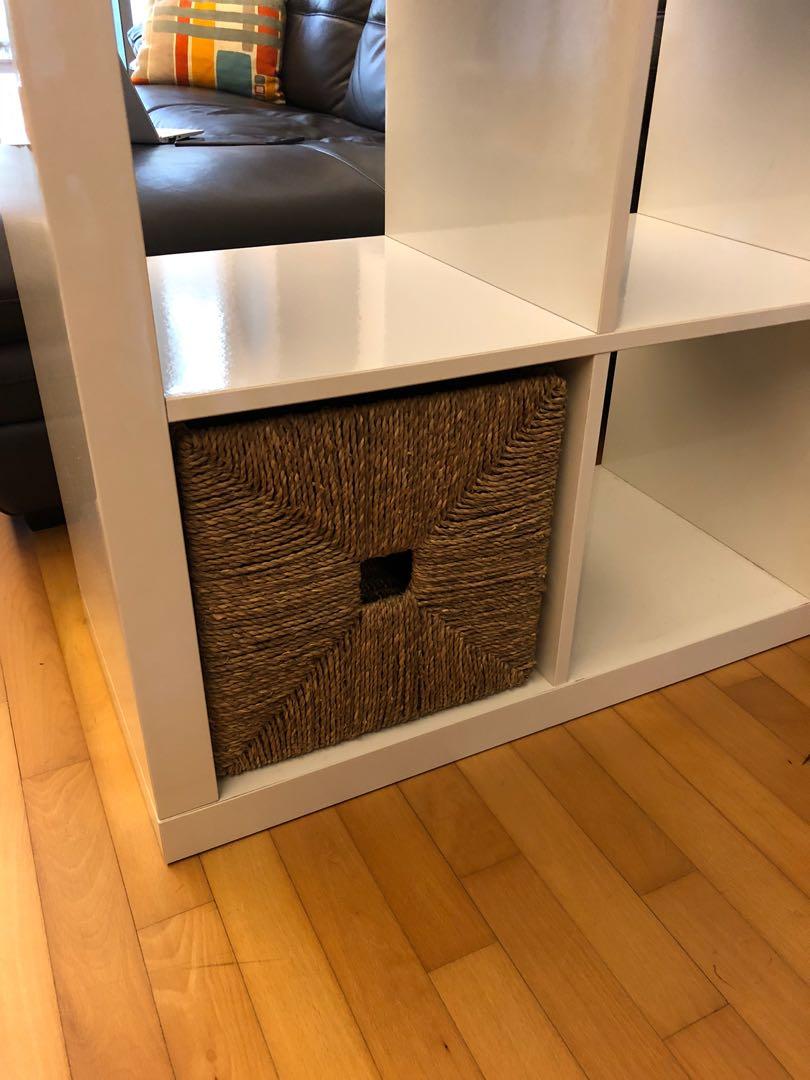 IKEA Knipsa seagrass basket, Furniture & Home Living, Home Improvement & Organisation, Storage