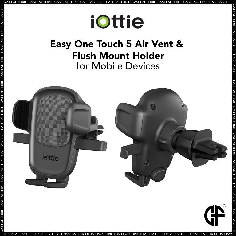 iOttie Easy One Touch 5 Air Vent & Flush Mount Holder for Mobile Devices,  Car Accessories, Accessories on Carousell