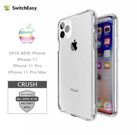 iPhone 11 Pro Case - SwitchEasy Crush (Category: Cases & Sleeves) located in Quezon City. Submitted by tcabling (Listing ID 1039711453, Image 2). Description: For Sale: 1 Left..!! BRANDNEW SwitchEasy Crush for iPhone 11 Pro 5.8” -Transparent -Original TPU, so it doesn’t turn yellow -Designed with AERO-Tech -Supports wireless charging -Military Grade, Anti Shock Last 2 pieces on hand .