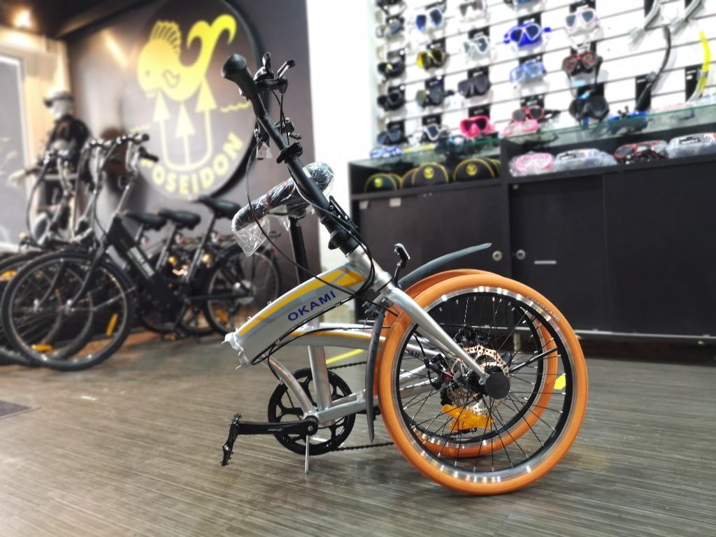 Okami folding bike outlet