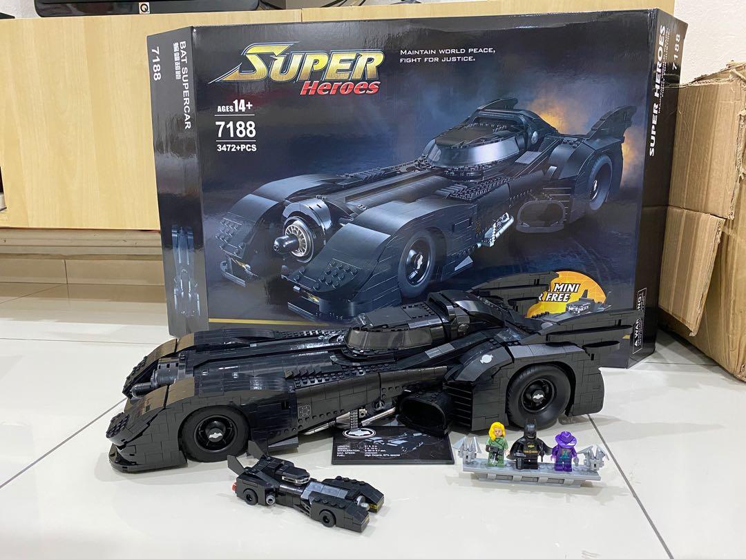 Jisi bricks batmobile store