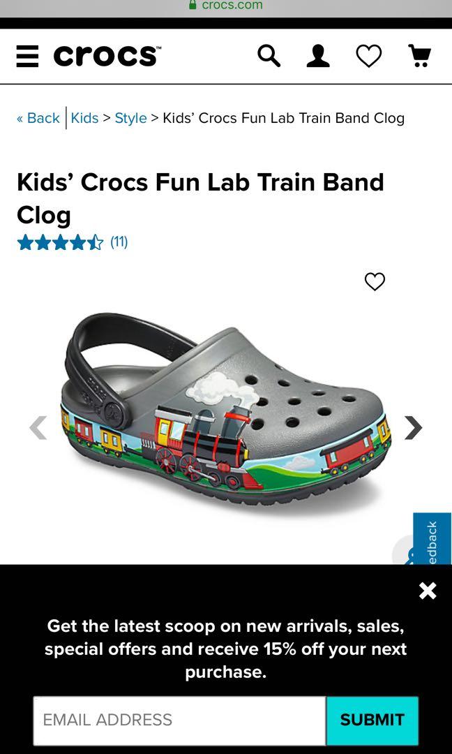 Crocs fun sales lab train