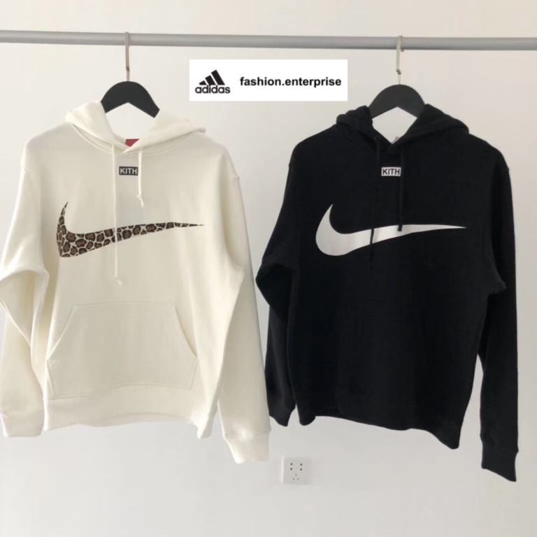 Kith nike swoosh on sale hoodie