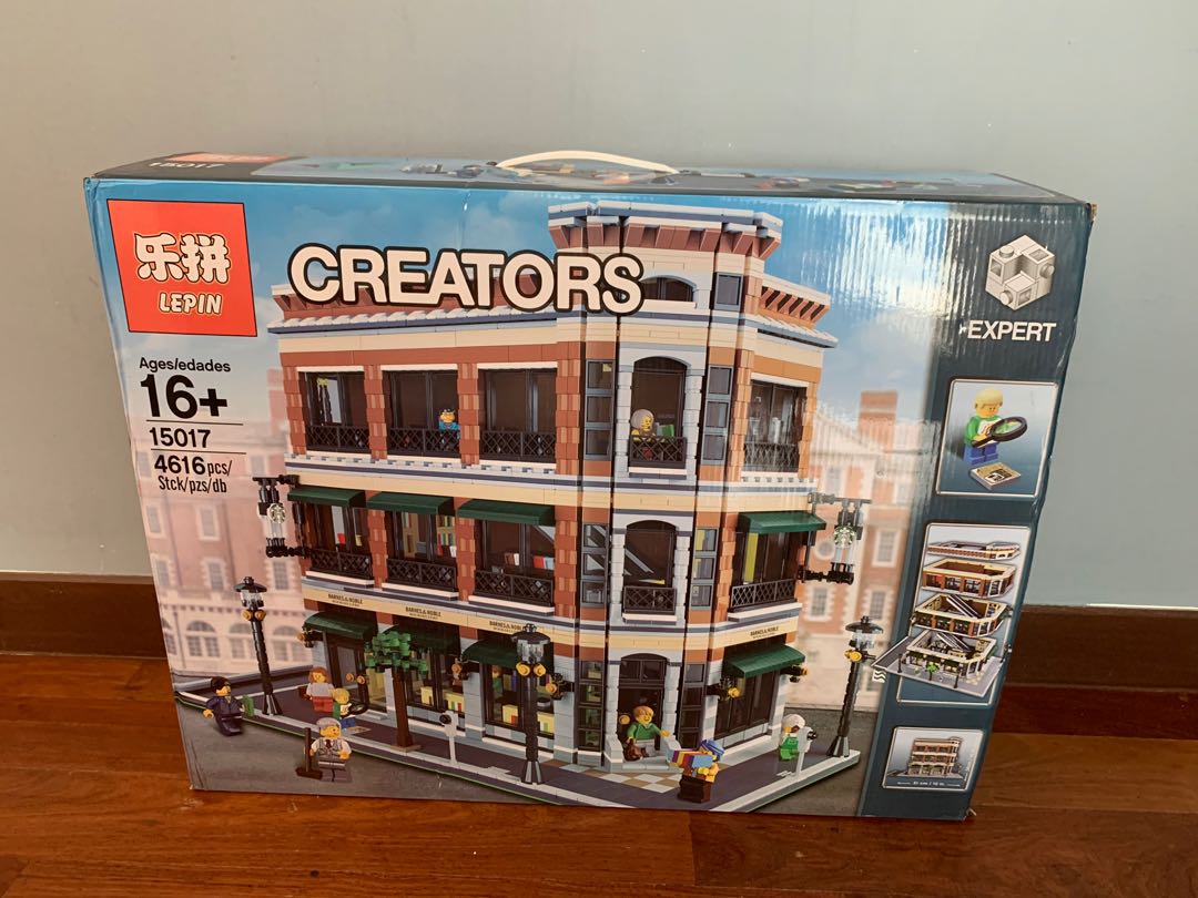 Lepin 15017 starbucks bookstore cafe best sale