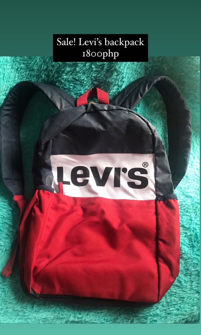 anti theft backpack levis