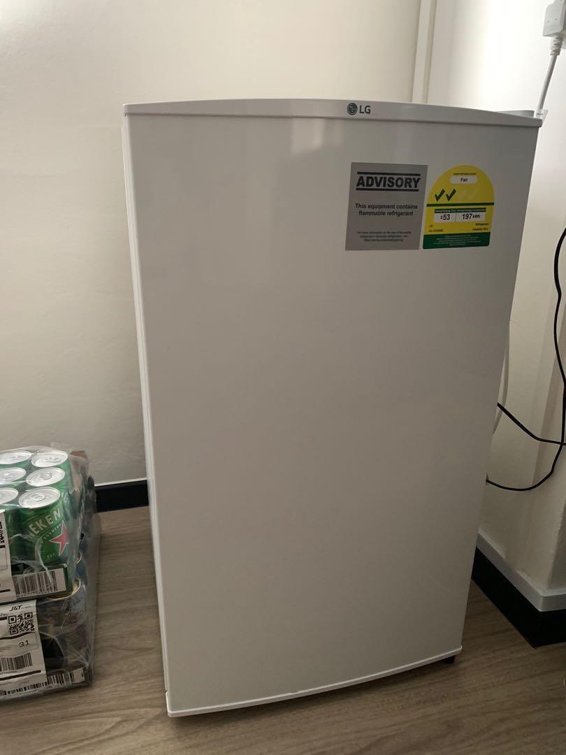 Lg 90l Bar Fridge Gl131sqw Tv Home Appliances Kitchen Appliances Refrigerators Freezers On Carousell