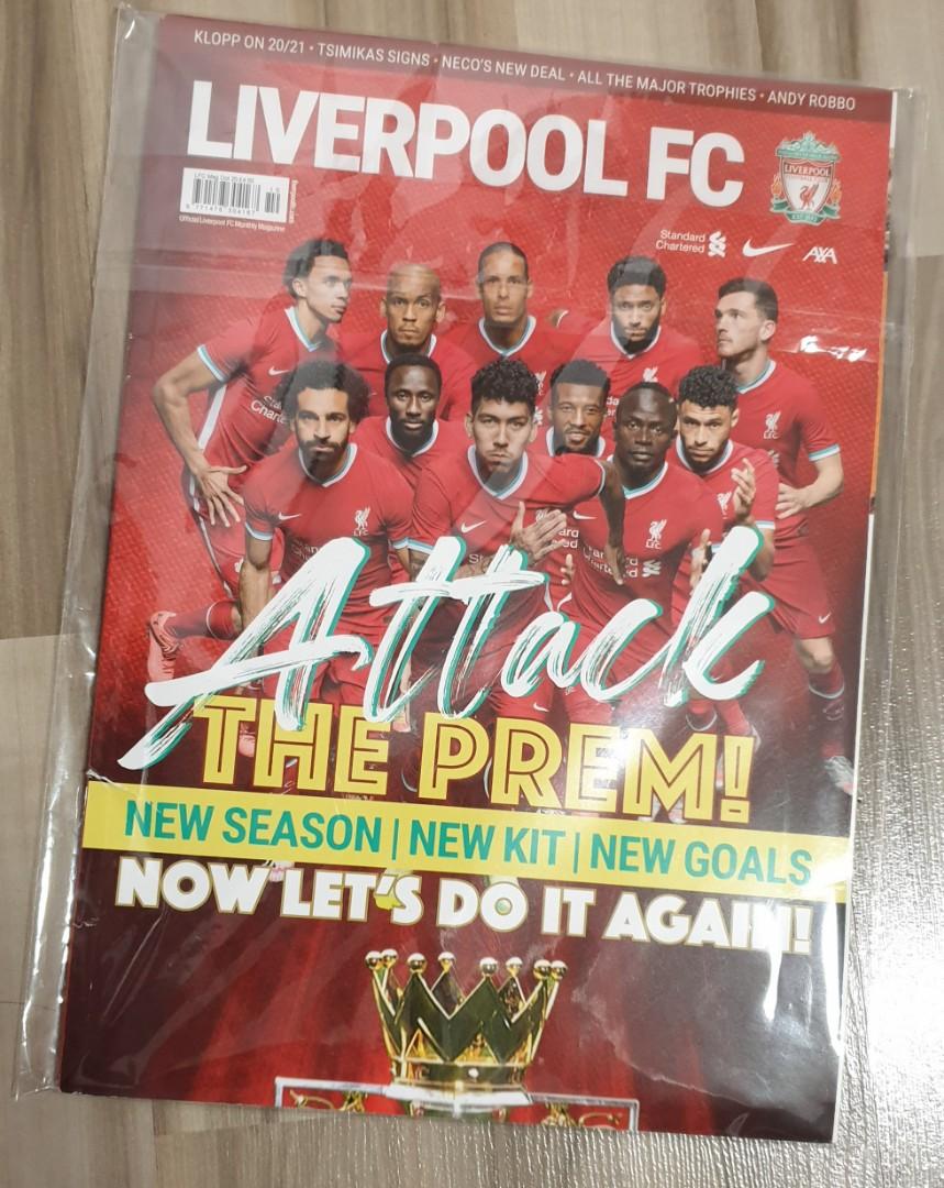 Liverpool Fc October 2020 Issue 97 Magazine Books Stationery Magazines Others On Carousell
