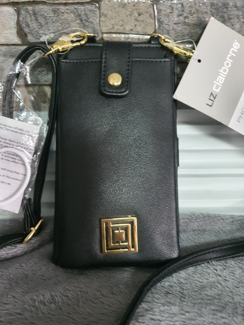 Liz claiborne phone charging crossbody sales