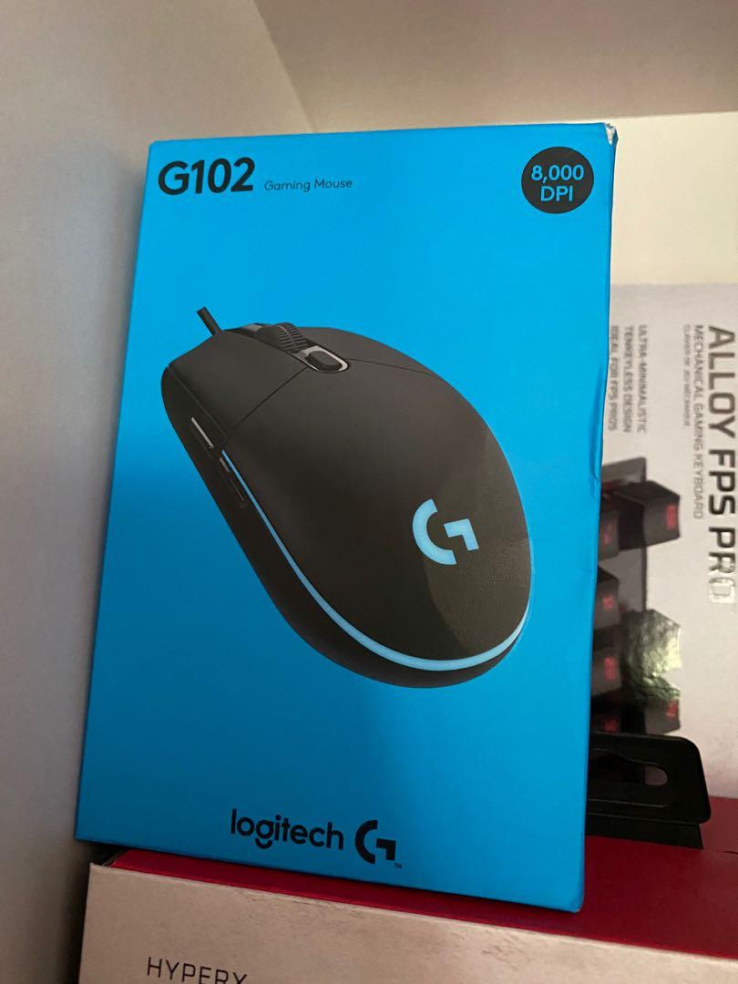 Logitech G102 Prodigy Gaming Mouse Video Gaming Gaming Accessories On Carousell