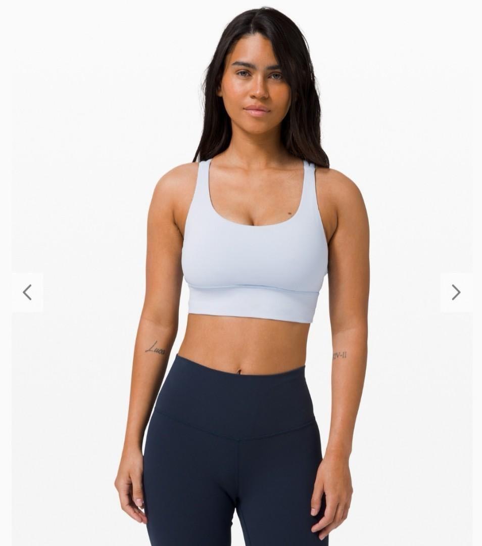 Lululemon Energy Bra long line size 4, Women's Fashion, Activewear on  Carousell