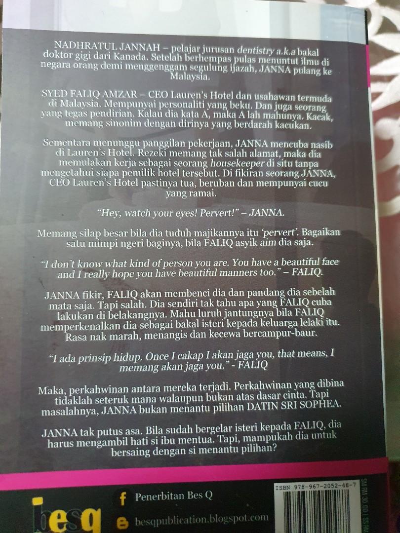 Malay Novel Hobbies Toys Books Magazines Fiction Non Fiction On Carousell