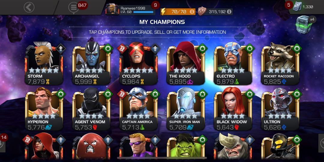 MCOC Account For Sale, Video Gaming, Gaming Accessories, Game Gift
