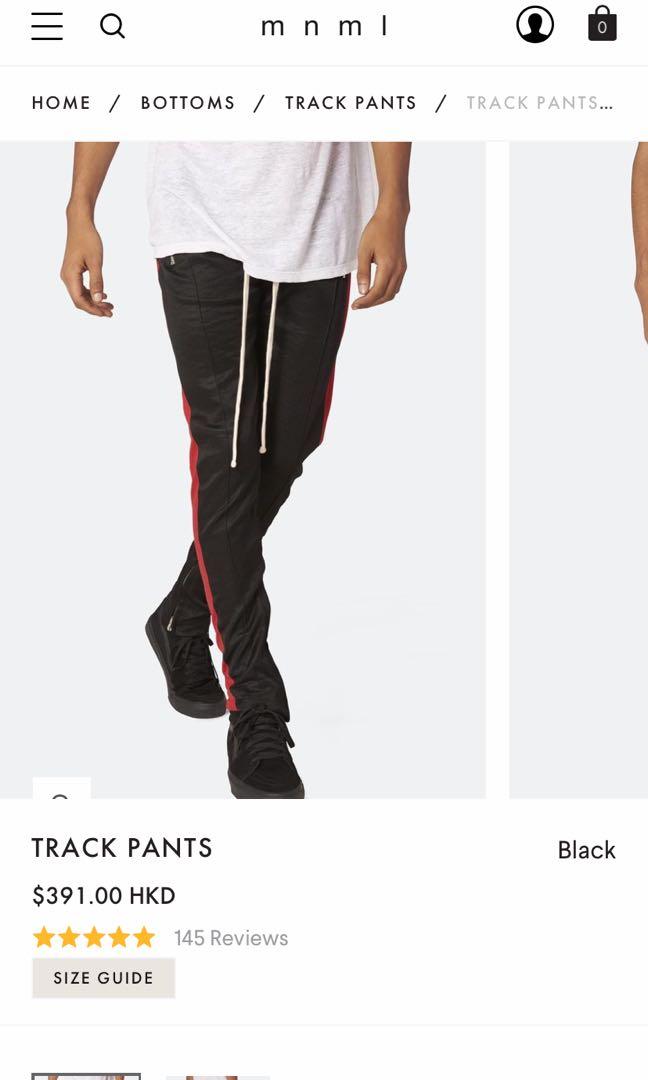 Mnml striped pants shop