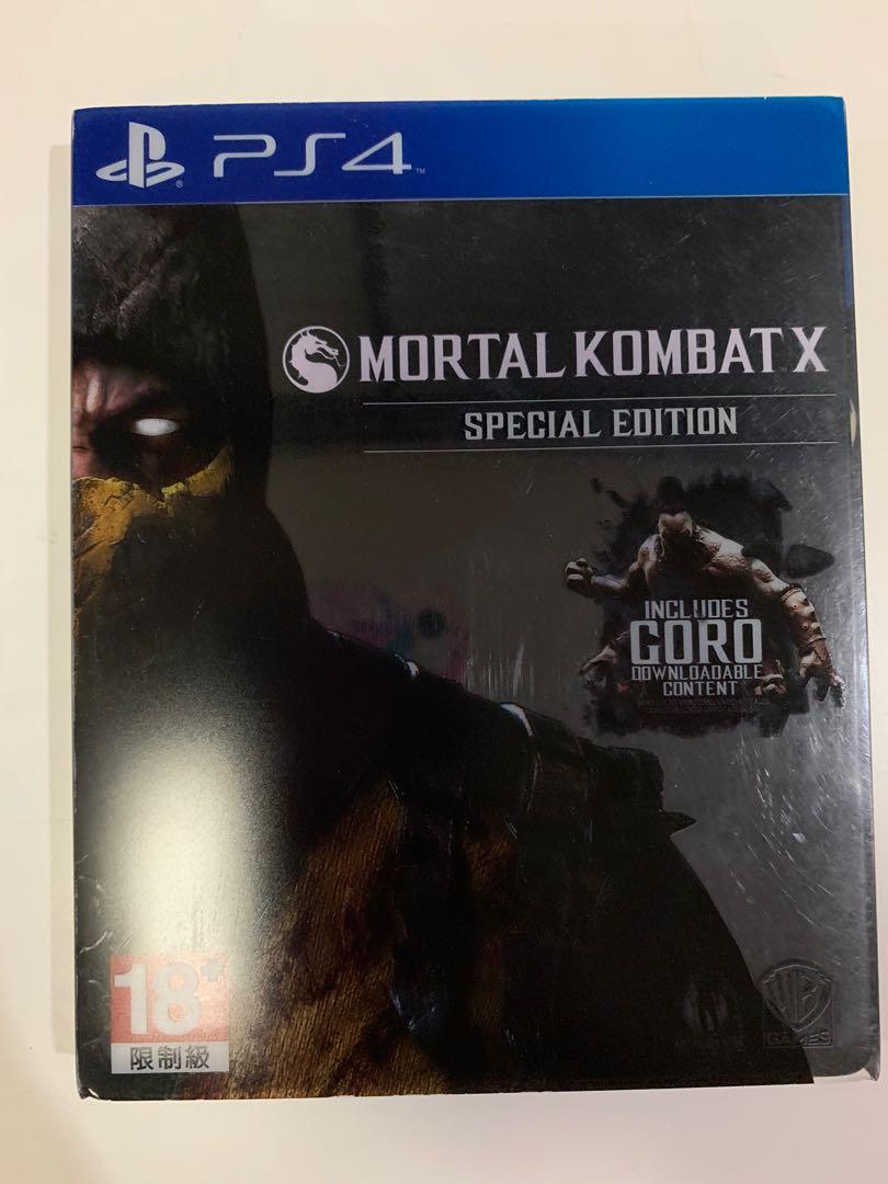 Mortal Kombat X (Category: PlayStation) located in Manila. Submitted by jrlua (Listing ID 1039789152, Image 1). Description: Steel case Used code Excellent used condition.