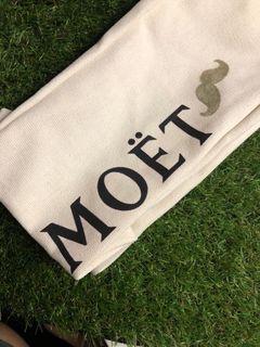 Moët Champagne Beige Tote Bag
