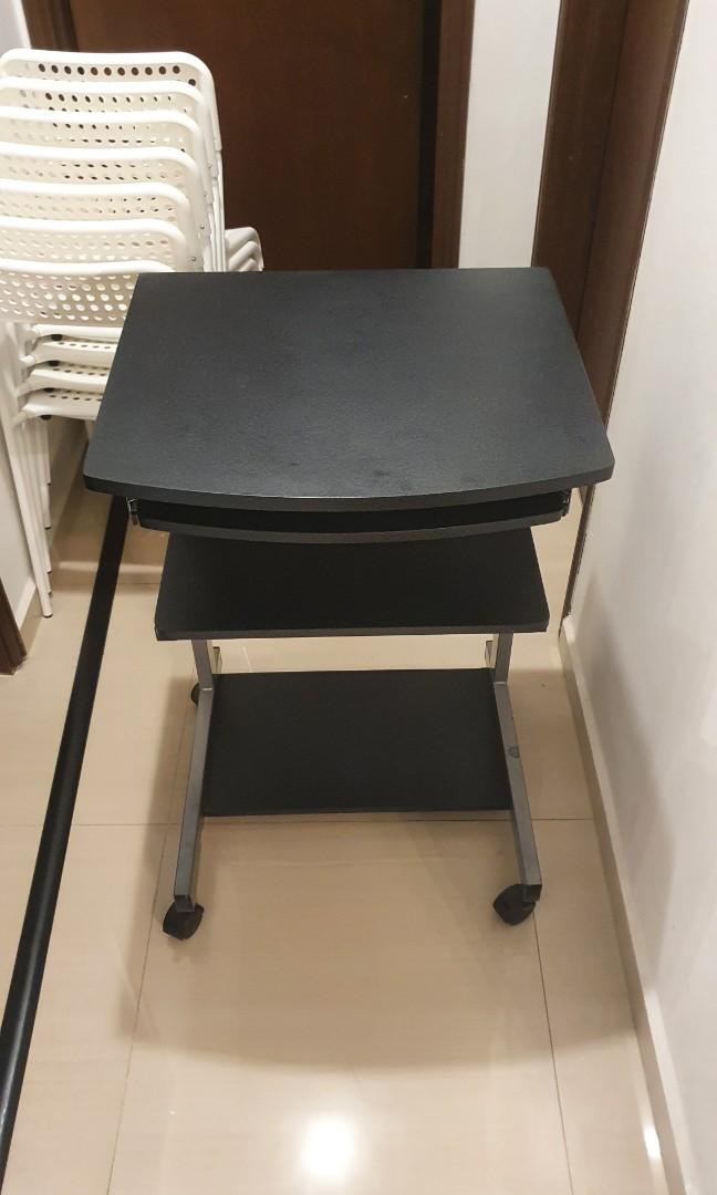 Movable Work Desk Mobile Furniture Tables Chairs On Carousell