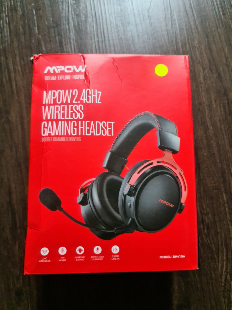 mpow 2.4 g wireless gaming headset
