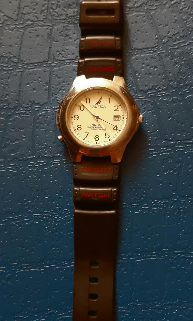 Nautica indiglo outlet watch