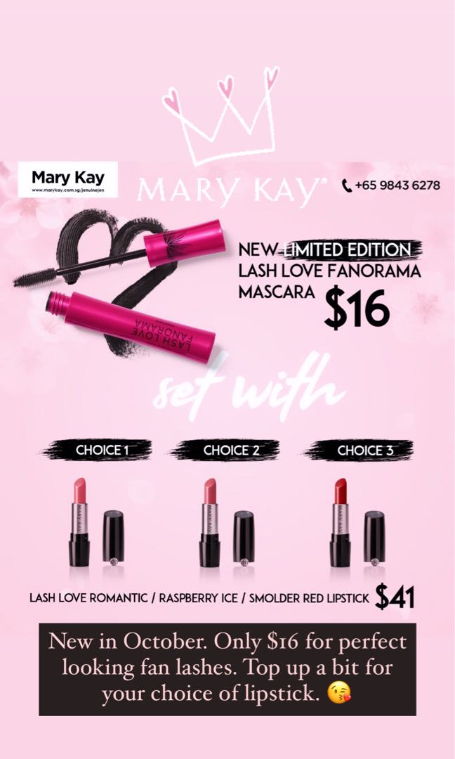 New Launch Mary Kay Fanorama Mascara Beauty Personal Care Face Makeup On Carousell
