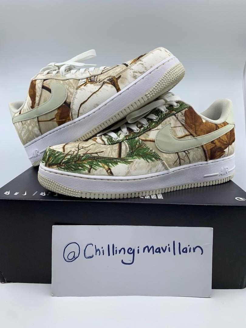 Air force 1 low realtree top white