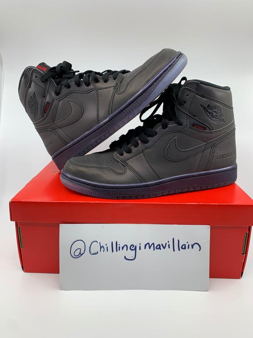 jordan one reflective