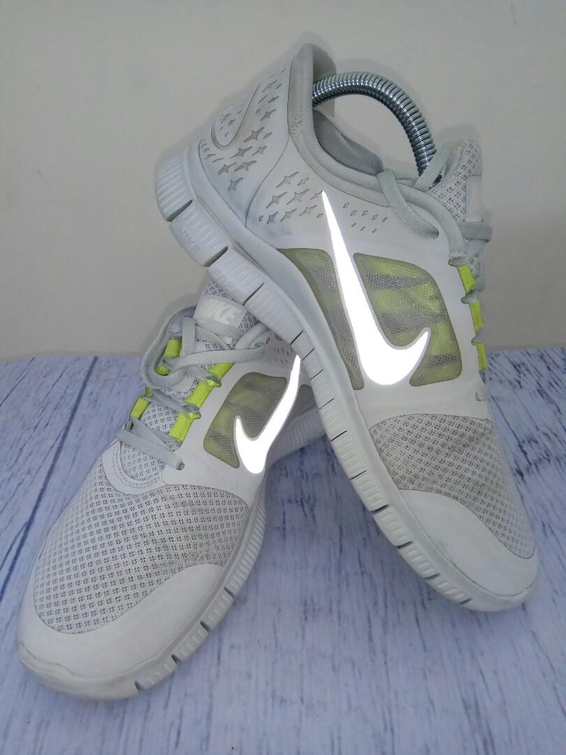 Nike free Free Run + 3 Zilver hotsell