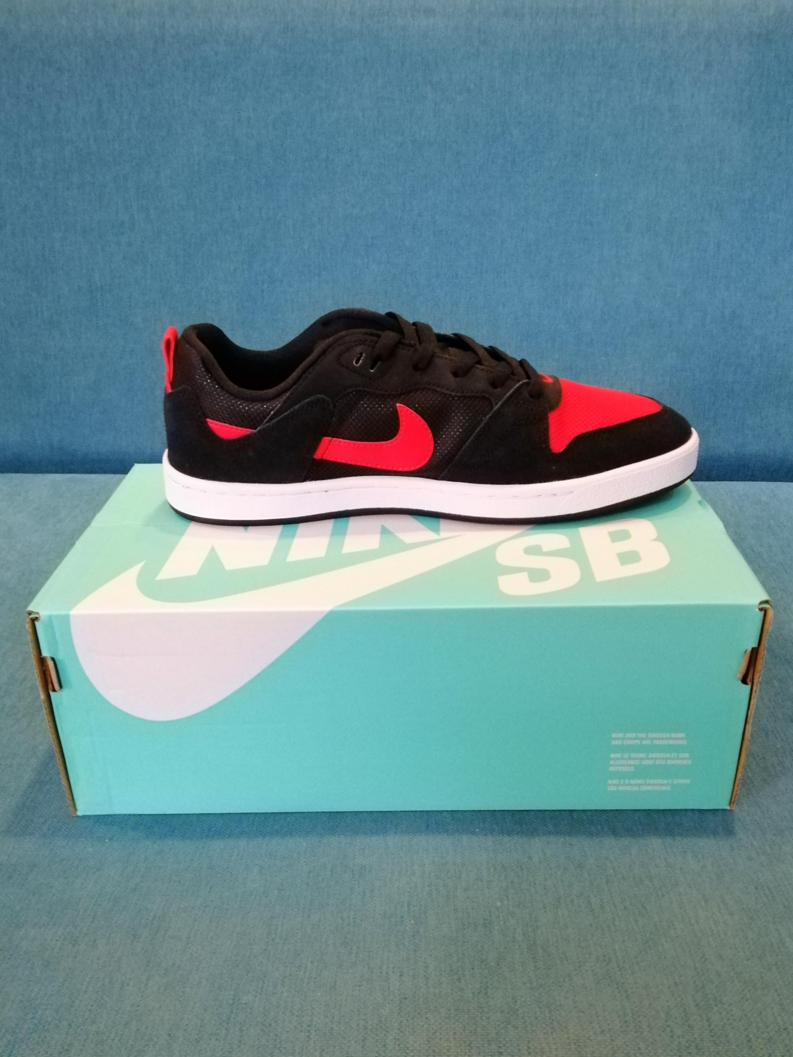 BNIB Nike SB Alleyoop (Black/Red), Men's Fashion, Footwear, Sneakers on  Carousell