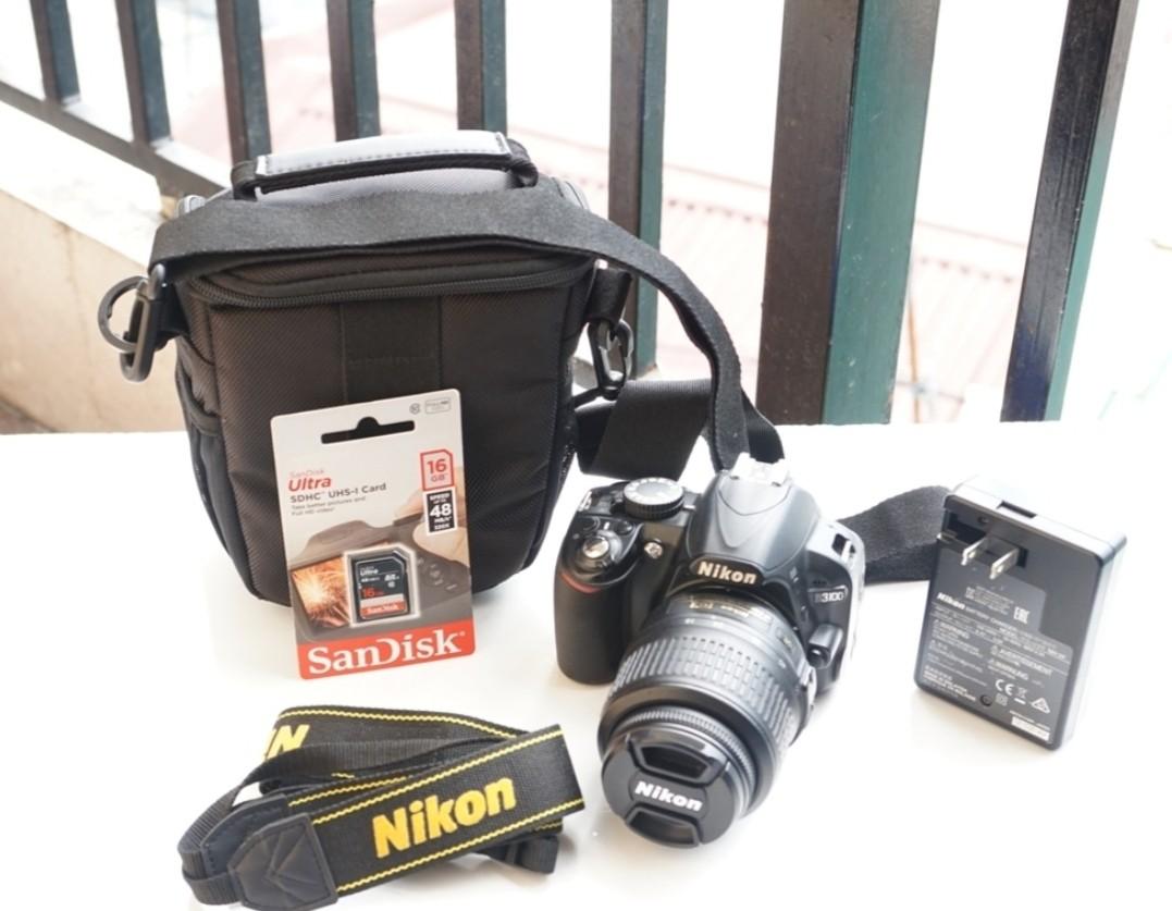 Nikon D3100 Hdvideo 1080P DSLR Camera, Photography, Video Cameras 