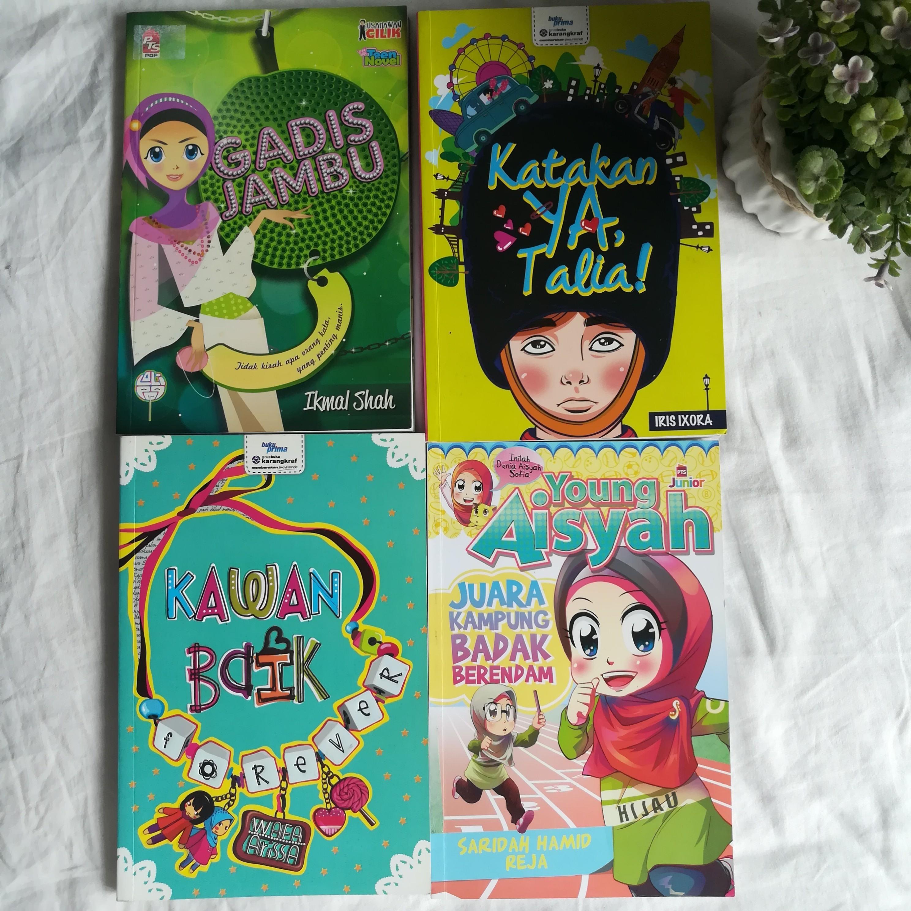 Novel Remaja Pts One Ain Maisarah Books Stationery Books On Carousell